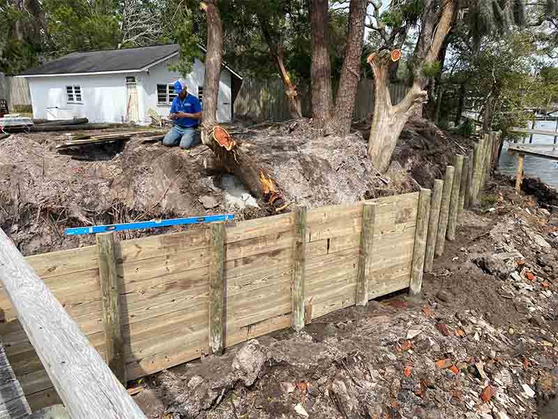 Seawall Repair in Macclenny, FL